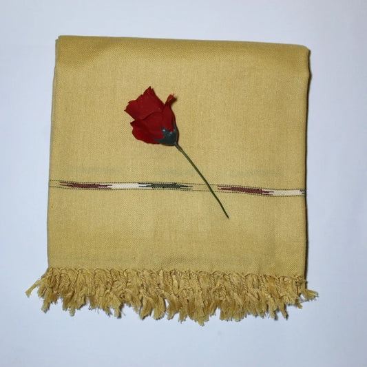 Premium Beige Men's Shawl