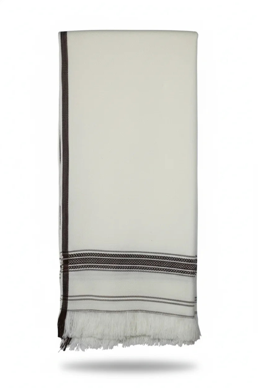 Premium Off White Men Shawl