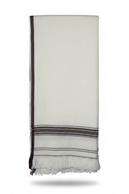 Premium Off White Men Shawl