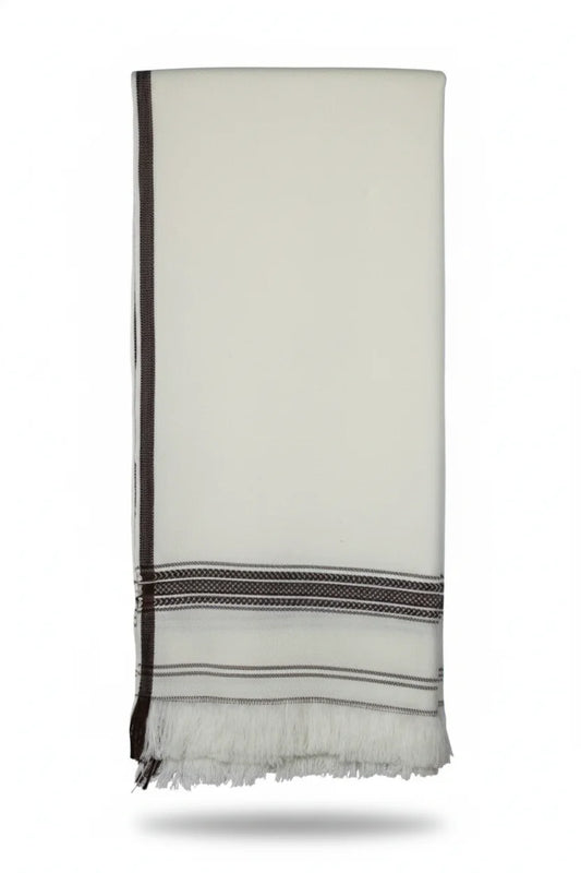Premium Off White Men Shawl